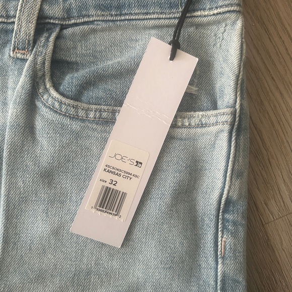 Joe's Light Blue Distressed jeans 32” - Picture 6 of 8